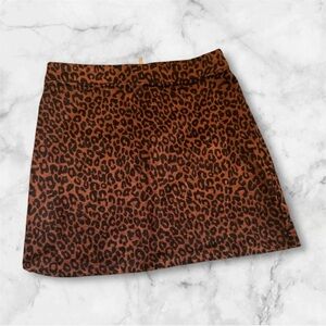 Honey Punch Brown Mini Skirt for Night Out